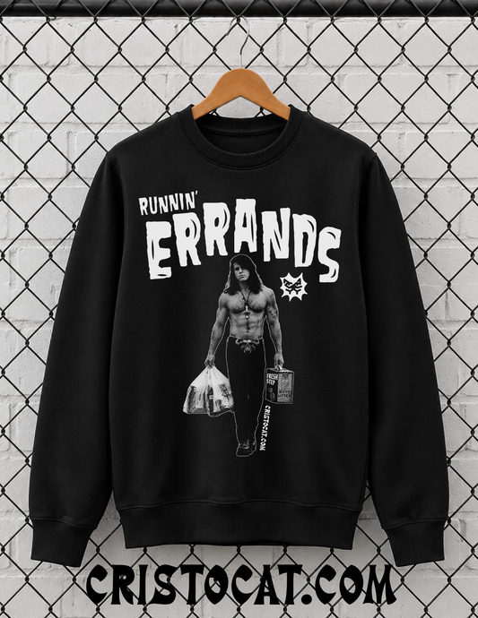 Errands Black crewneck Sweater
