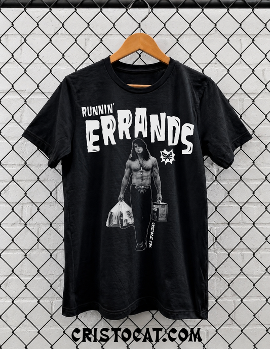 Errands Black T-SHIRT