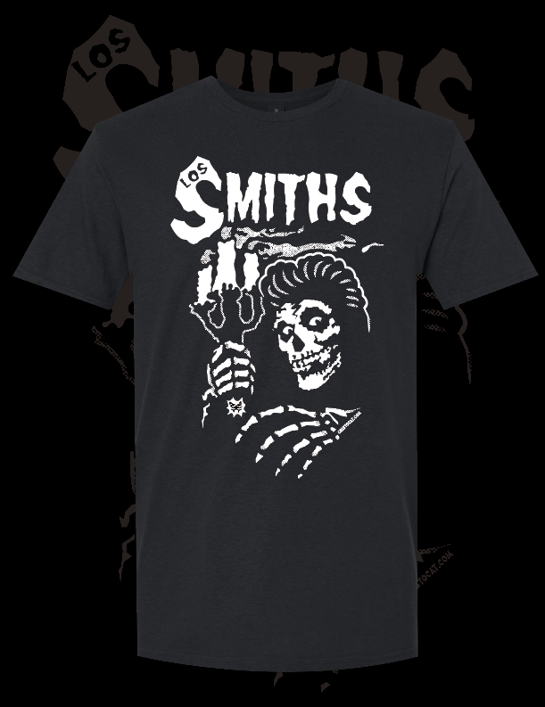 SMITHS MISFITS  BLACK T-SHIRT - cristocatofficial