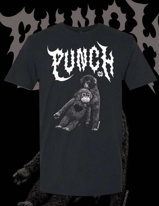 PUNCH  BLACK T-SHIRT