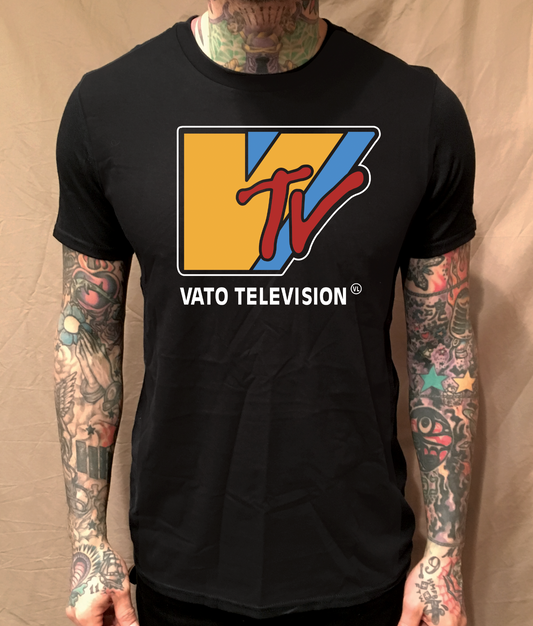 VATO TELEVISION BLACK TEE