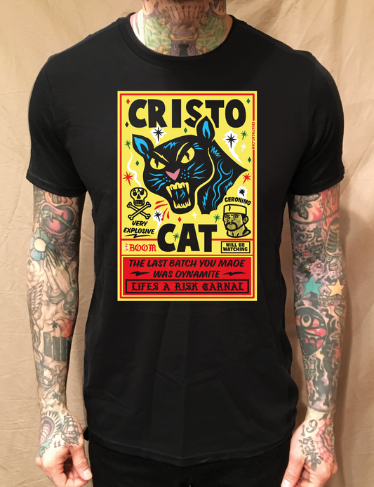 FIREWORKS CRISTOCAT TEE