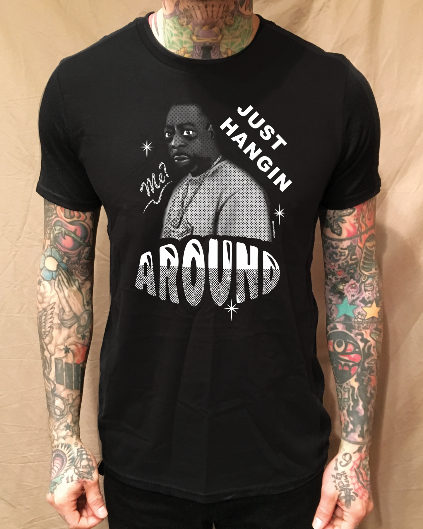 JUST HANGIN AROUND TEE