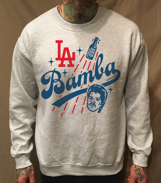 LA TEAM BOB BAMBA CREWNECK SWEATER