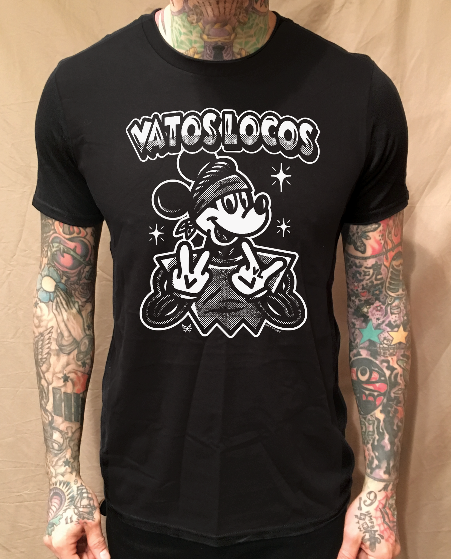 MICKEY VL BLACK TEE