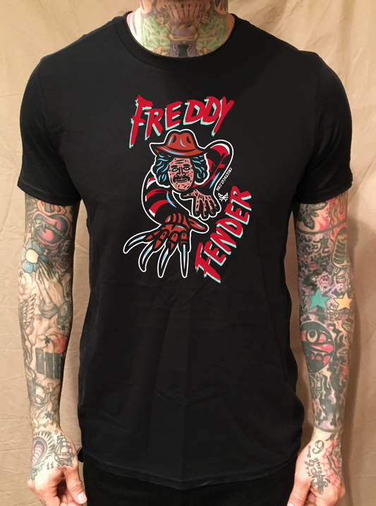 FREDDY FENDER BLACK TEE