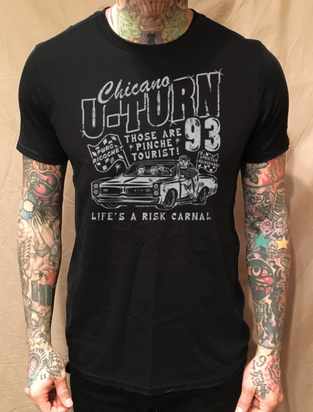 PACO GTO RACING BLACK T-SHIRT