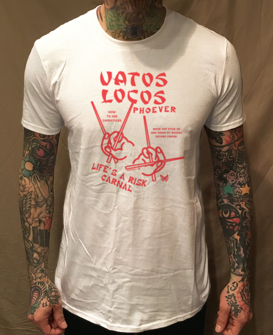 VL CHOPSTICKS WHITE TEE