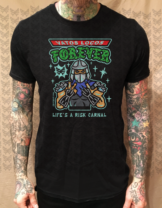 SHREDDER TMNT BLACK T-SHIRT