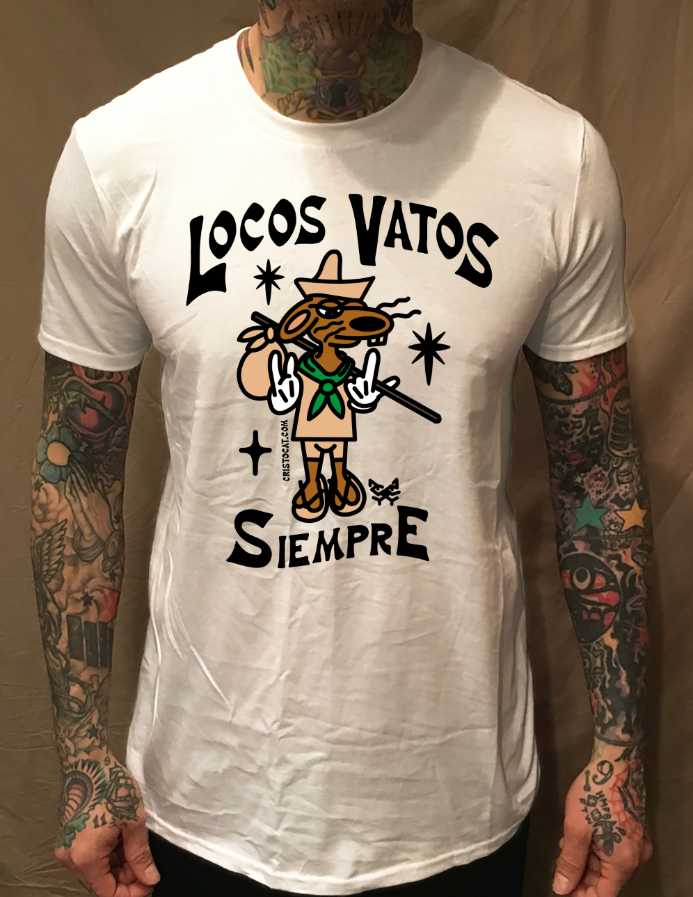 LV SLOWPOKE SIEMPRE WHITE TEE