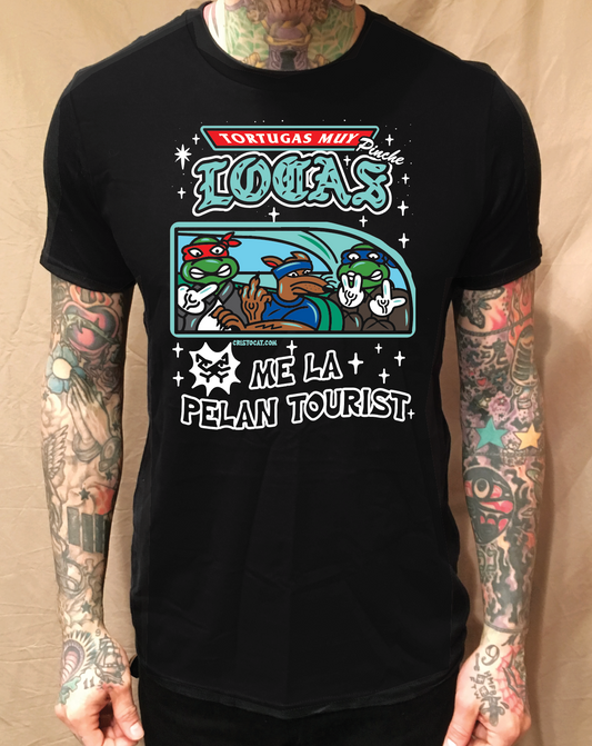 TORTUGAS TOURIST BLACK T-SHIRT