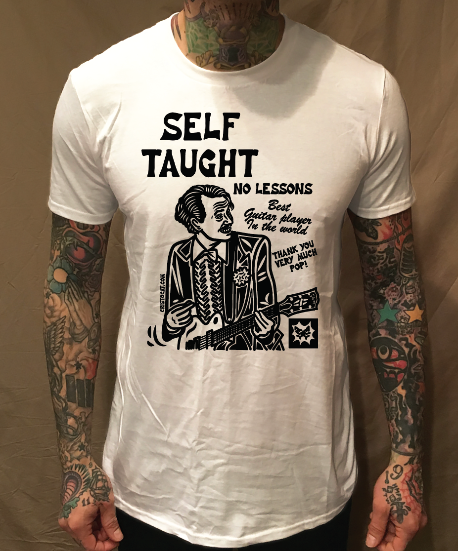 SELF TAUGHT WHITE T-SHIRT
