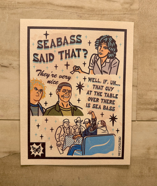 SEABASS 8.5X11 PRINT