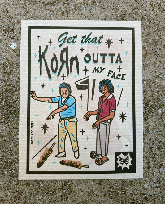KORN NL 8.5X11 PRINT