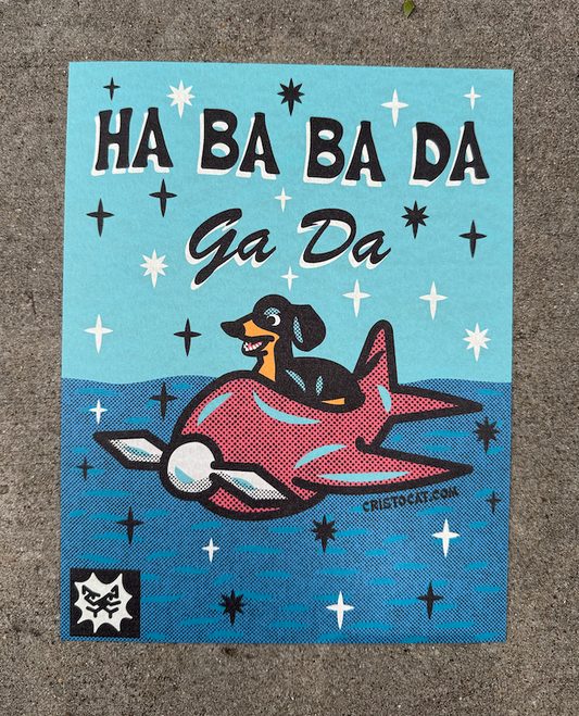 DOG OF WISDOM 8.5X11 PRINT