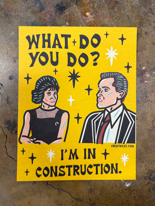 WHAT DO YOU DO 8.5X11 PRINT