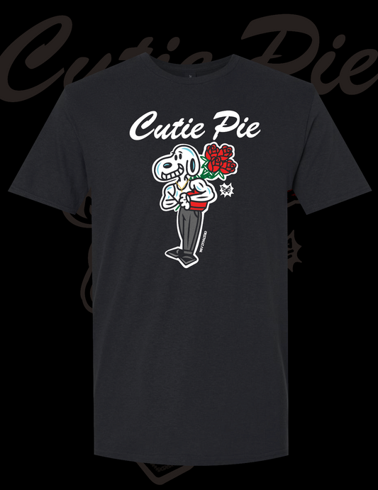 CUTIE PIE BLACK T-SHIRT