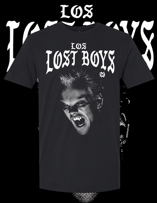 DAVID LOST BOYS  BLACK T-SHIRT
