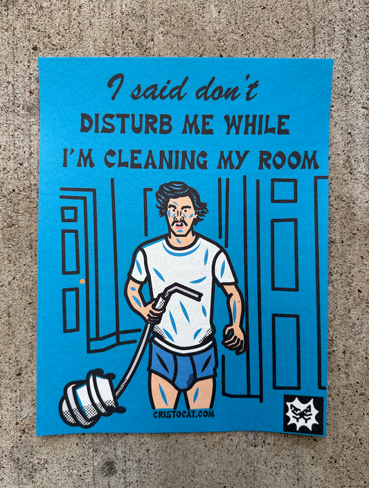 DOOFY VACUUM 8.5X11 PRINT