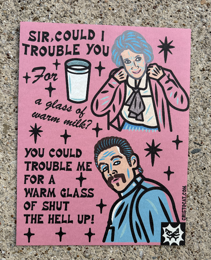WARM MILK 8.5X11 PRINT