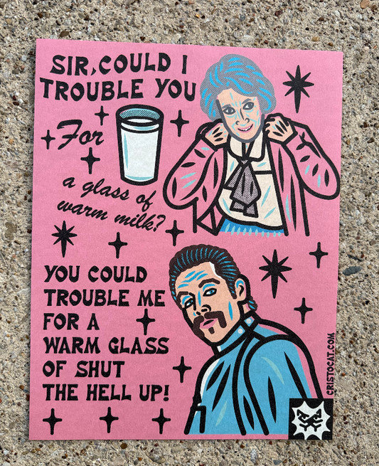 WARM MILK 8.5X11 PRINT