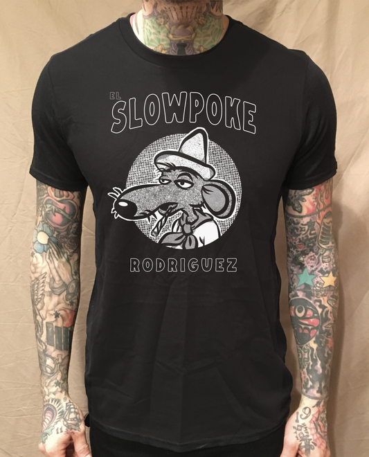 CIRCLE SLOWPOKE BLACK TEE - cristocatofficial