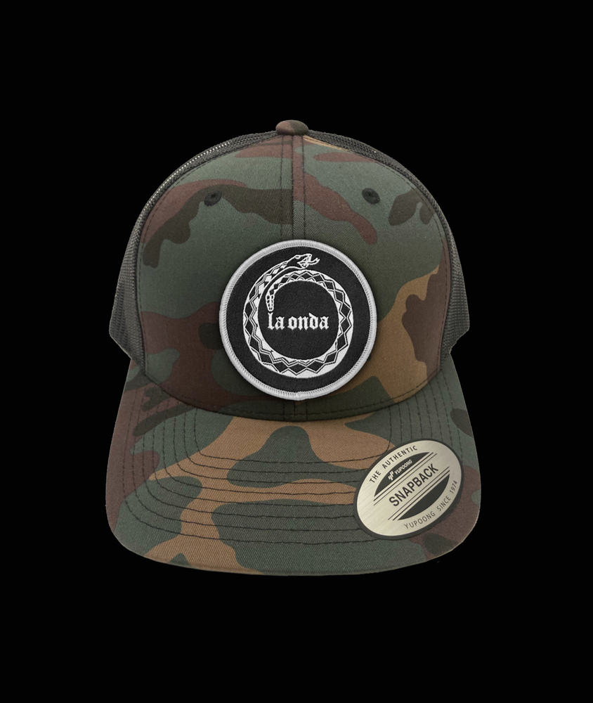 LA ONDA CAMO  SNAP BACK CAP - cristocatofficial