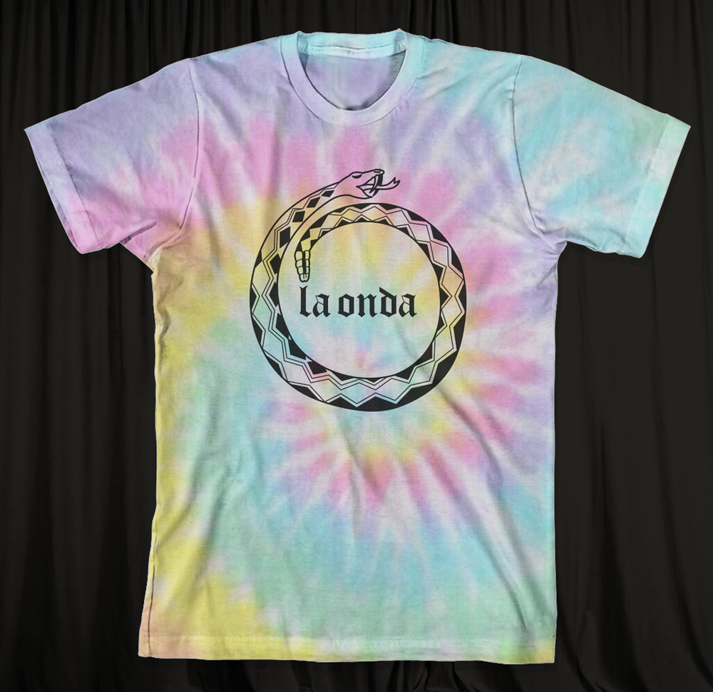 LA ONDA SNAKE TIE DYE TEE - cristocatofficial