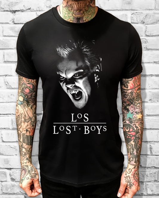 LOS LOST BOYS BLACK TEE - cristocatofficial