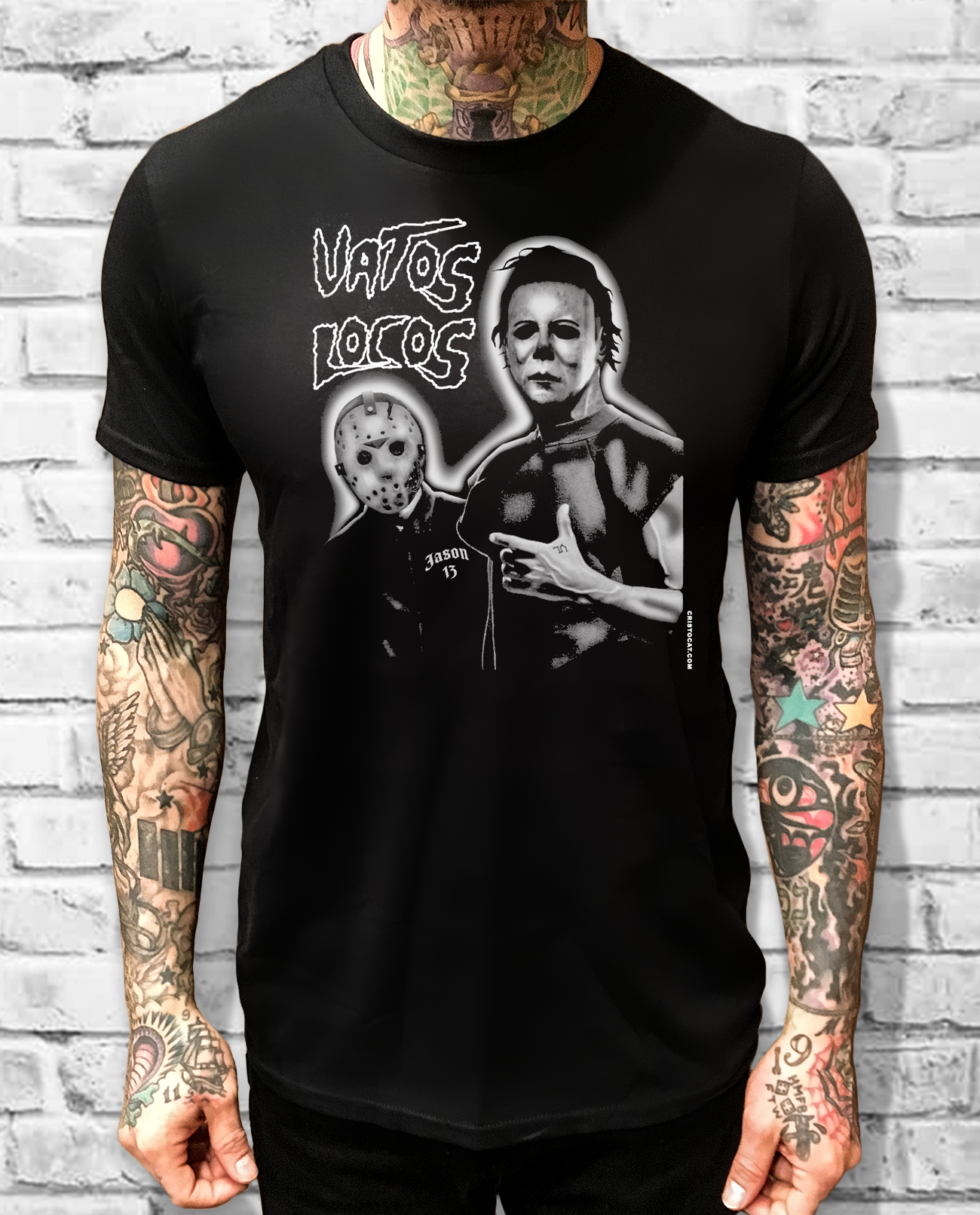 PACO MYERS BLACK TEE - cristocatofficial
