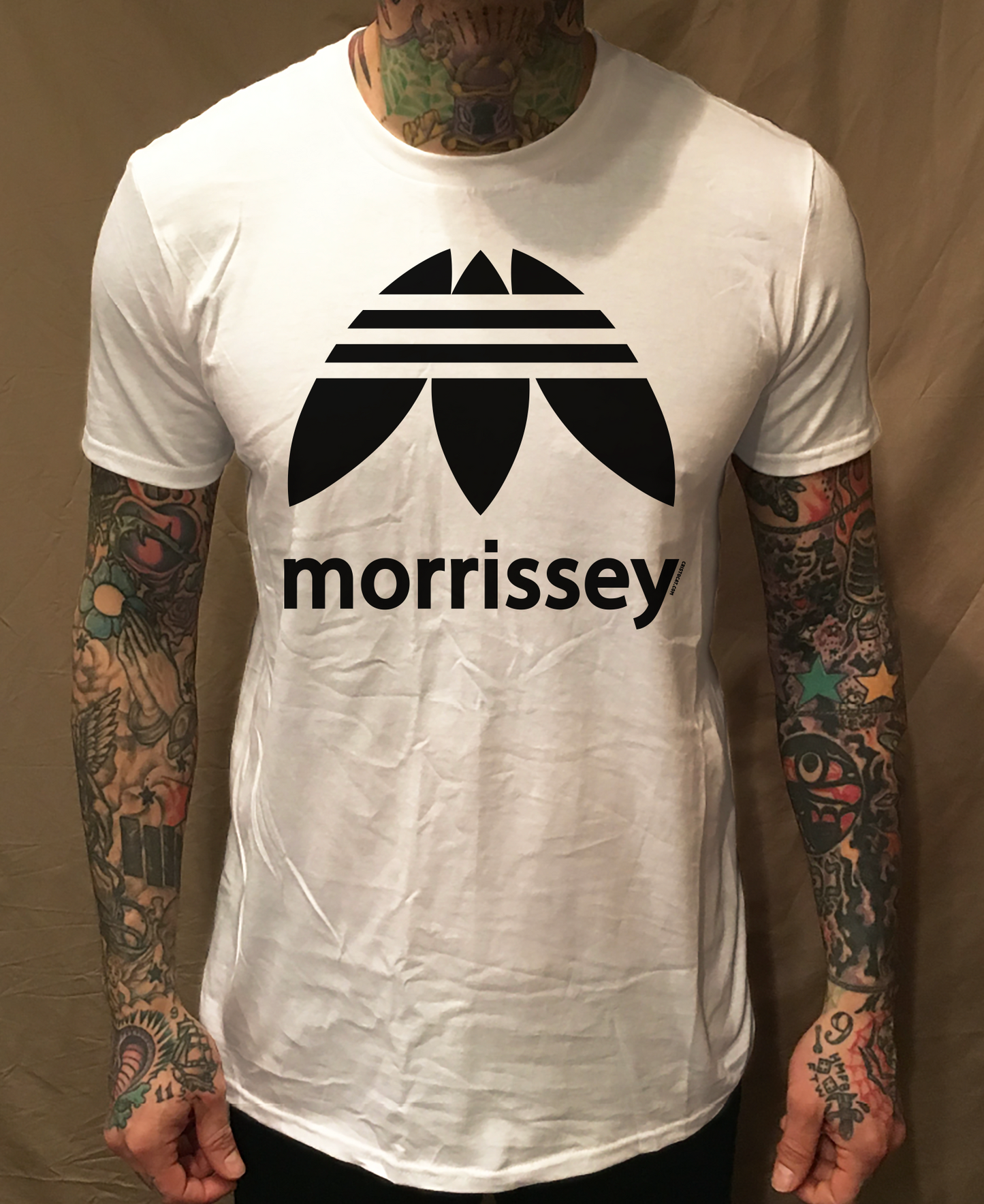 MORRISSEY LEAF WHITE TEE