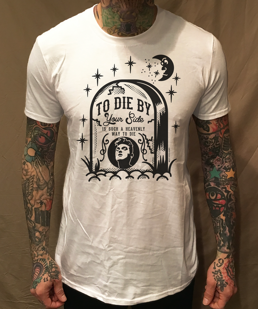 MOZ TOMBSTONE WHITE TEE