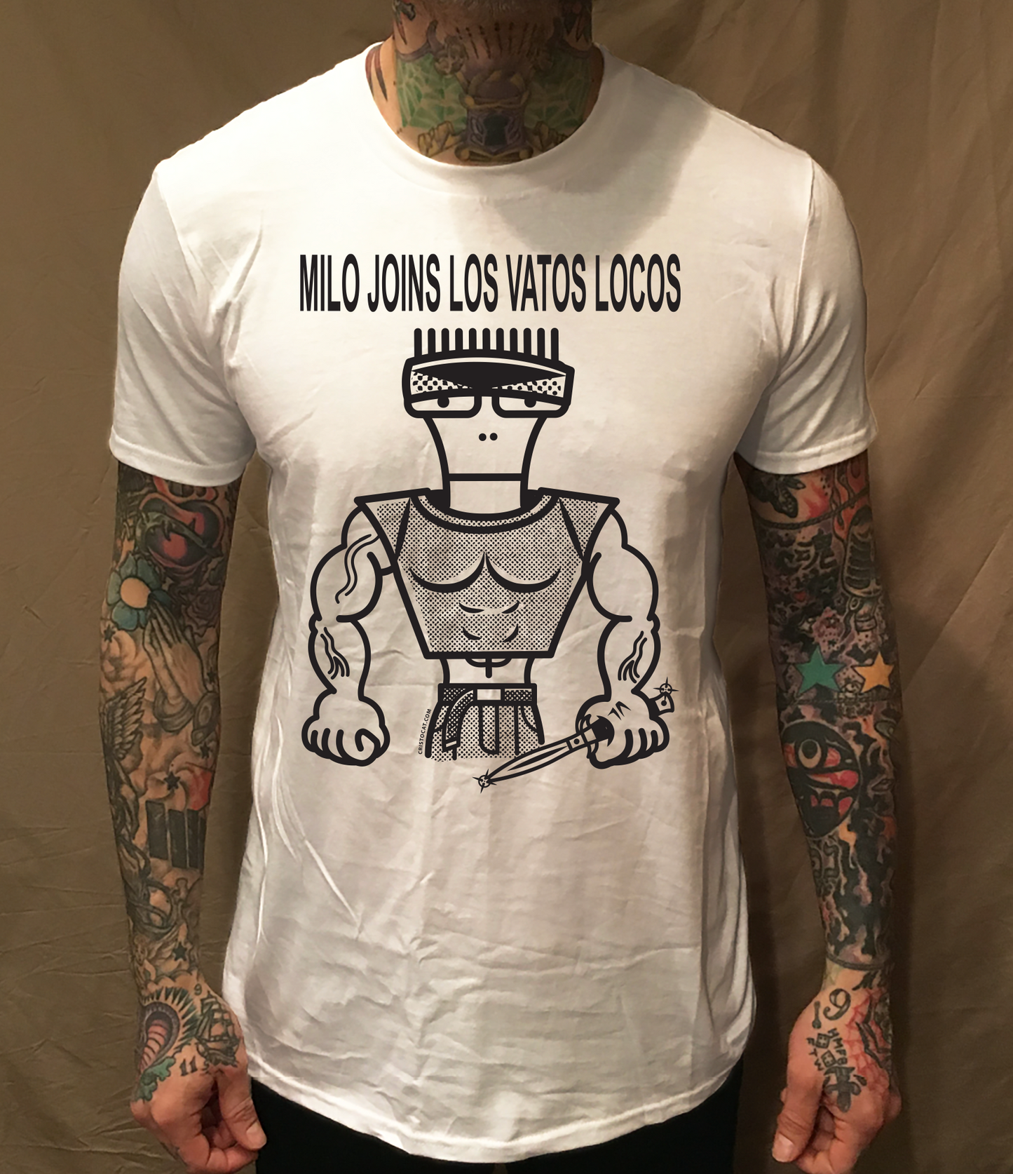 MILO VATO LOCO WHITE TEE