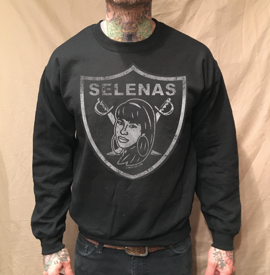 TEAM SELENAS ON BACK CREWNECK - cristocatofficial