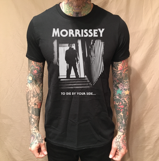 HALLOWEEN MOZ TO DIE BY YOUR SIDE BLACK TEE - cristocatofficial