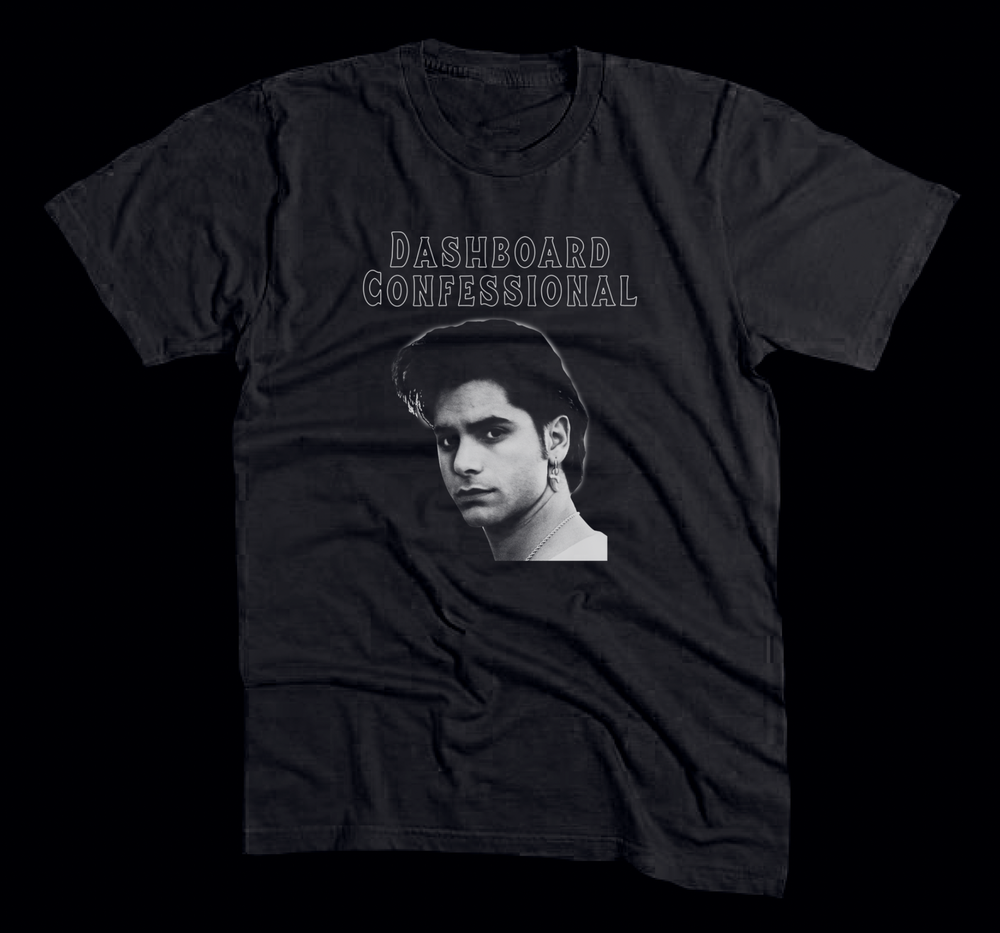 STAMOS CONFESSIONAL BLACK TEE - cristocatofficial