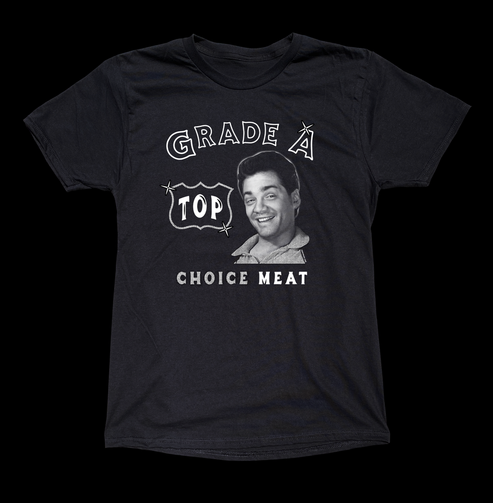 GRADE A TOP CHOICE MEAT BLACK TEE - cristocatofficial