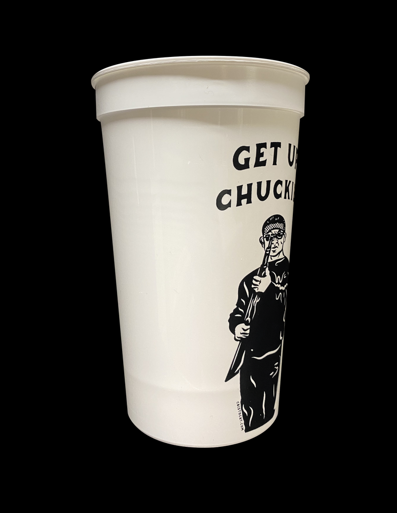 20 oz. CHUCKIE COLLECTORS CUP - cristocatofficial