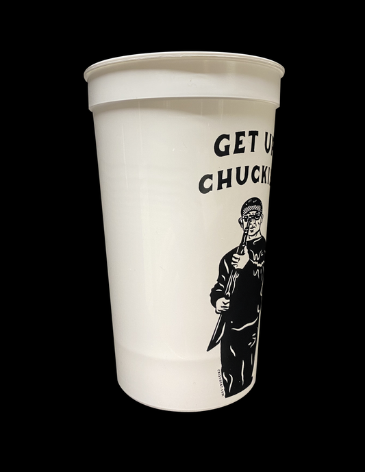 20 oz. CHUCKIE COLLECTORS CUP - cristocatofficial