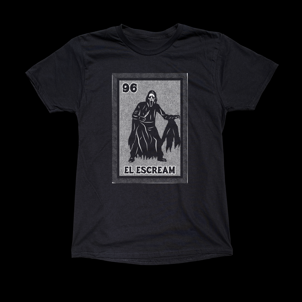 EL ESCREAM LOTERIA BLACK TEE - cristocatofficial