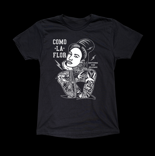 ORIGINAL C.L.F. TATS BLACK TEE - cristocatofficial