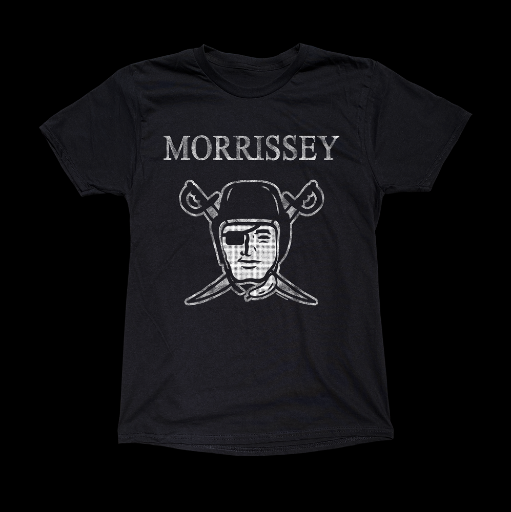 MORRISSEY RAIDERS BLACK TEE - cristocatofficial