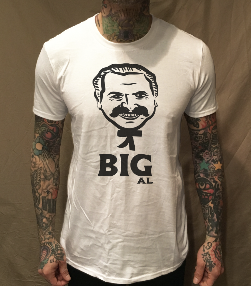 KFC BIG AL ON A WHITE TEE - cristocatofficial