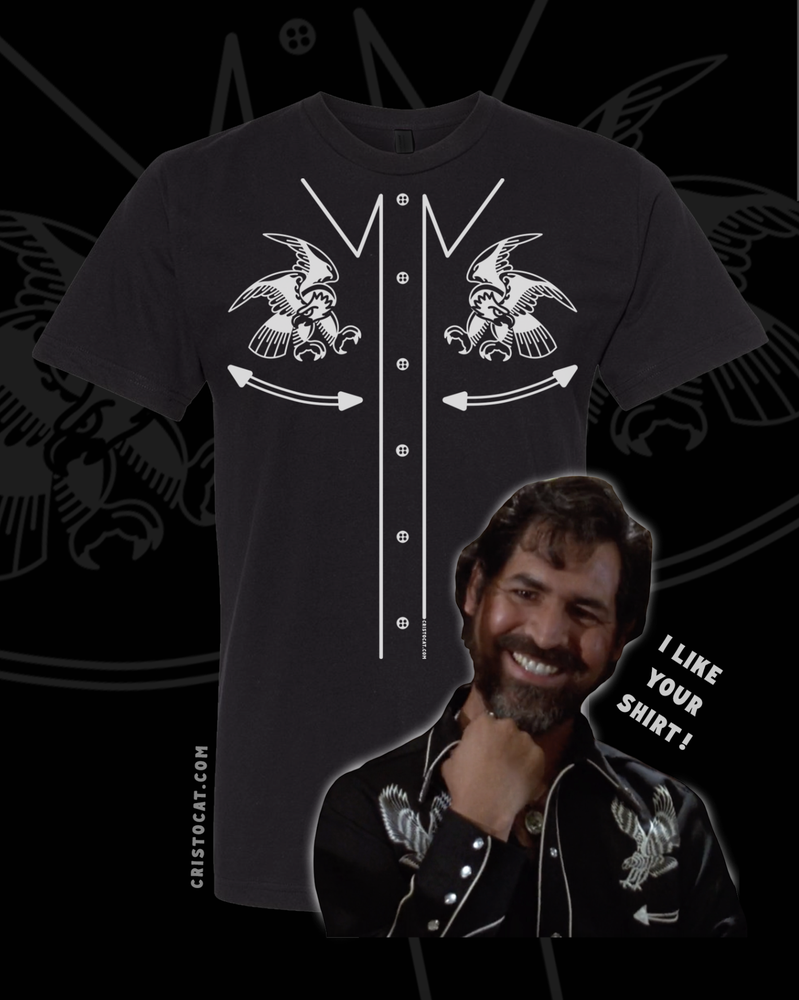 GOODTIME COWBOY BLACK TEE - cristocatofficial
