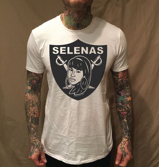 TEAM SELENAS ON WHITE TEE - cristocatofficial