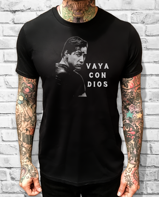 VAYA CON DIOS BLACK TEE - cristocatofficial