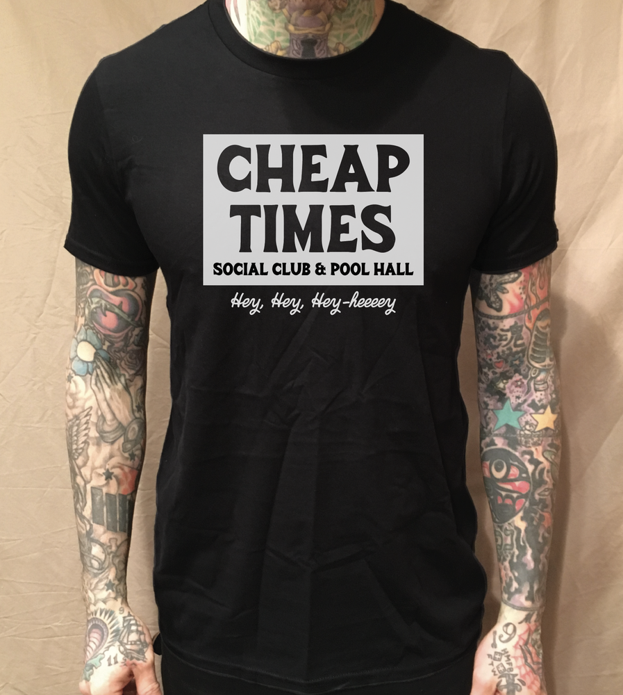 CHEAP TIMES BLACK TEE - cristocatofficial