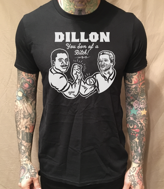 DILLON YOU SOB BLACK TEE - cristocatofficial