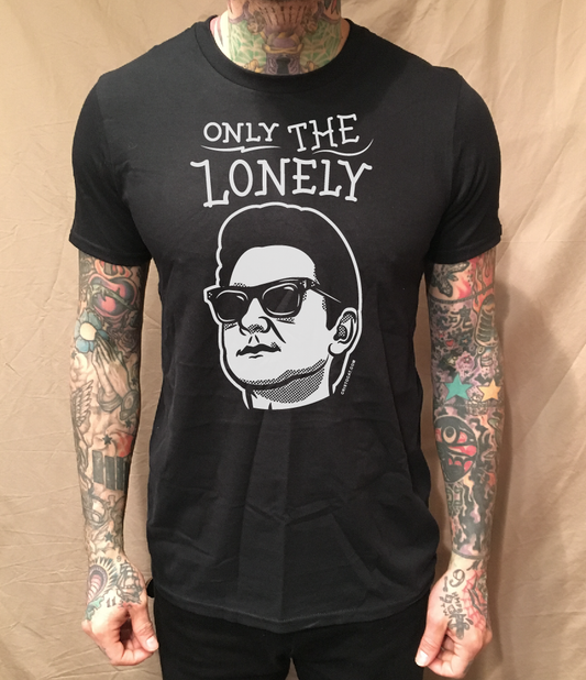 ONLY THE LONELY BLACK TEE - cristocatofficial