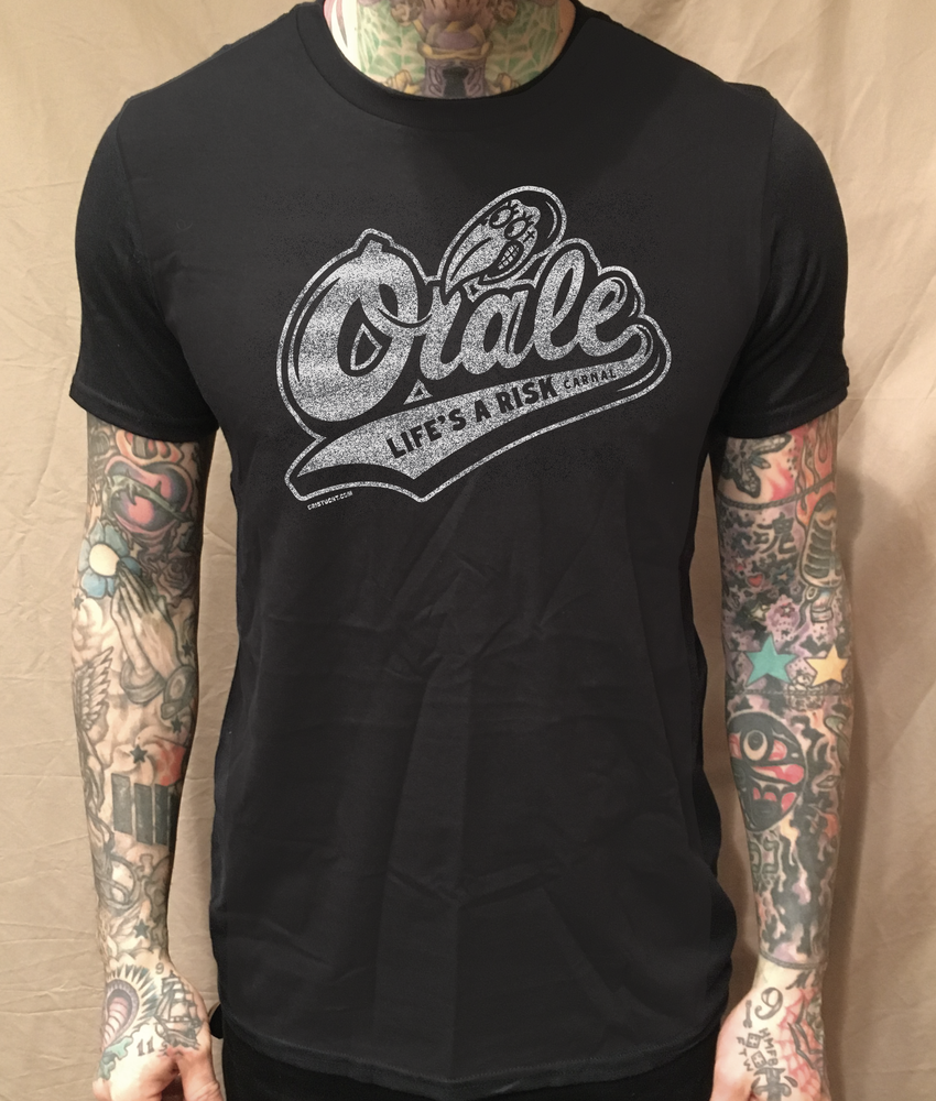 ORALE BIRD BLACK TEE - cristocatofficial